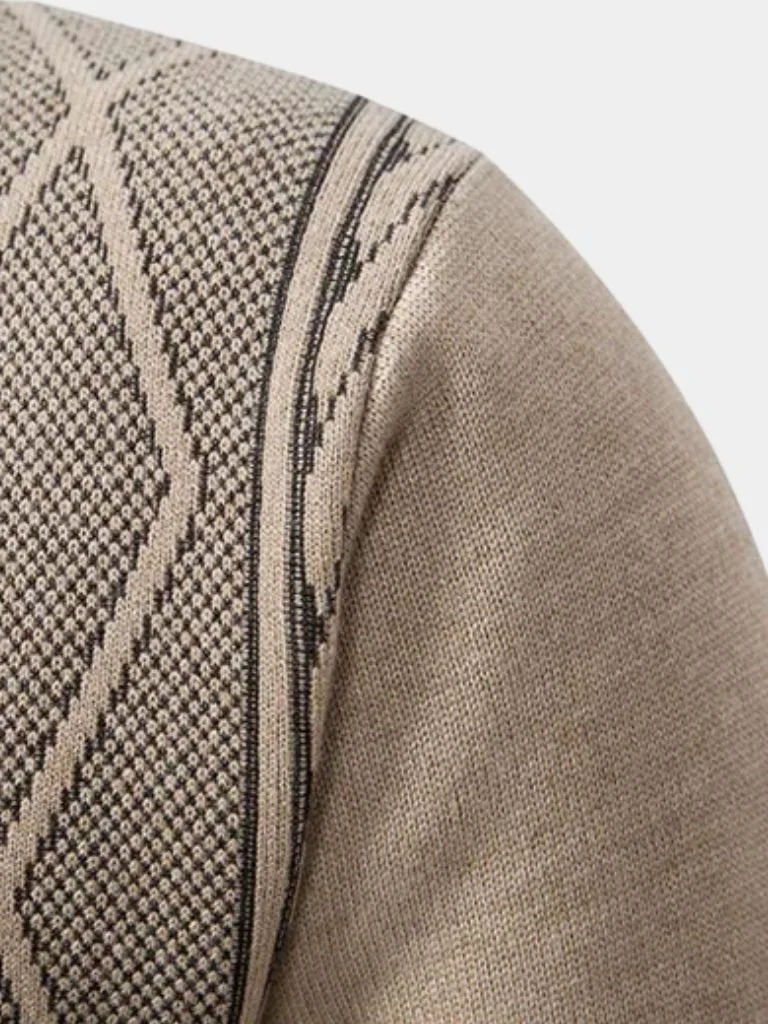 Men’s Knit Sweater – Essential Old Money Casual Everyday Knitwear - Image 3