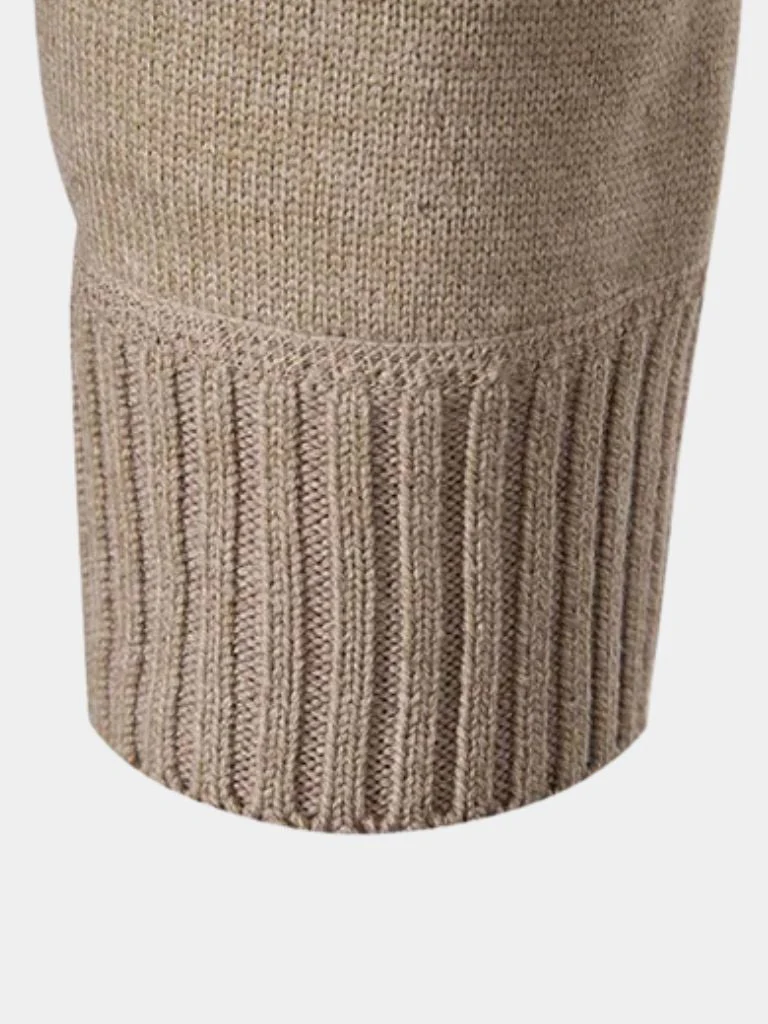 Men’s Knit Sweater – Essential Old Money Casual Everyday Knitwear - Image 6