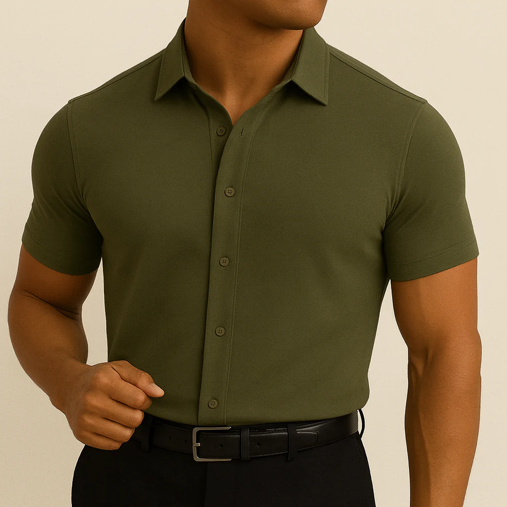 Executive-Stretch-Kurzarmhemd - Image 10