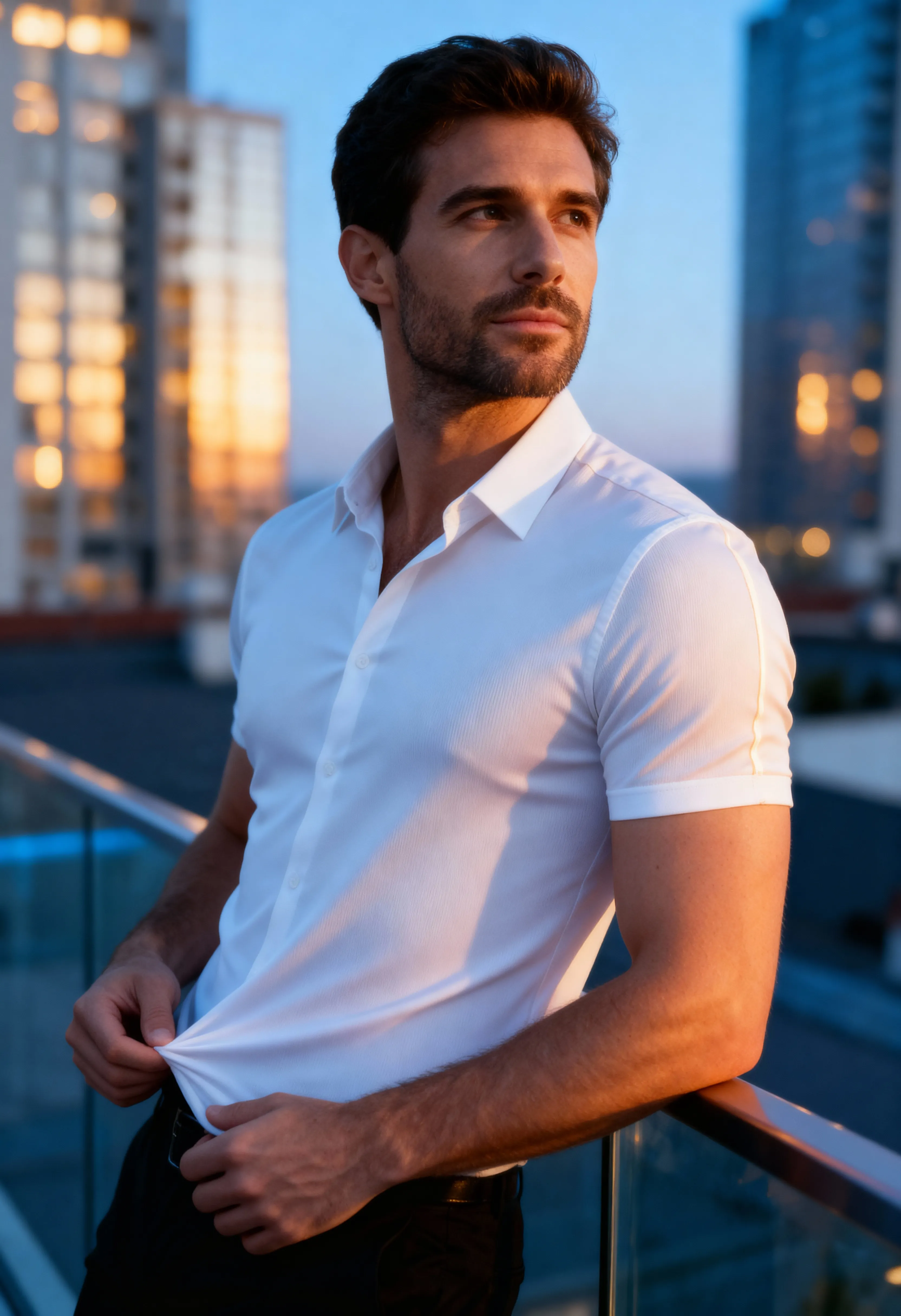 Executive-Stretch-Kurzarmhemd - Image 6