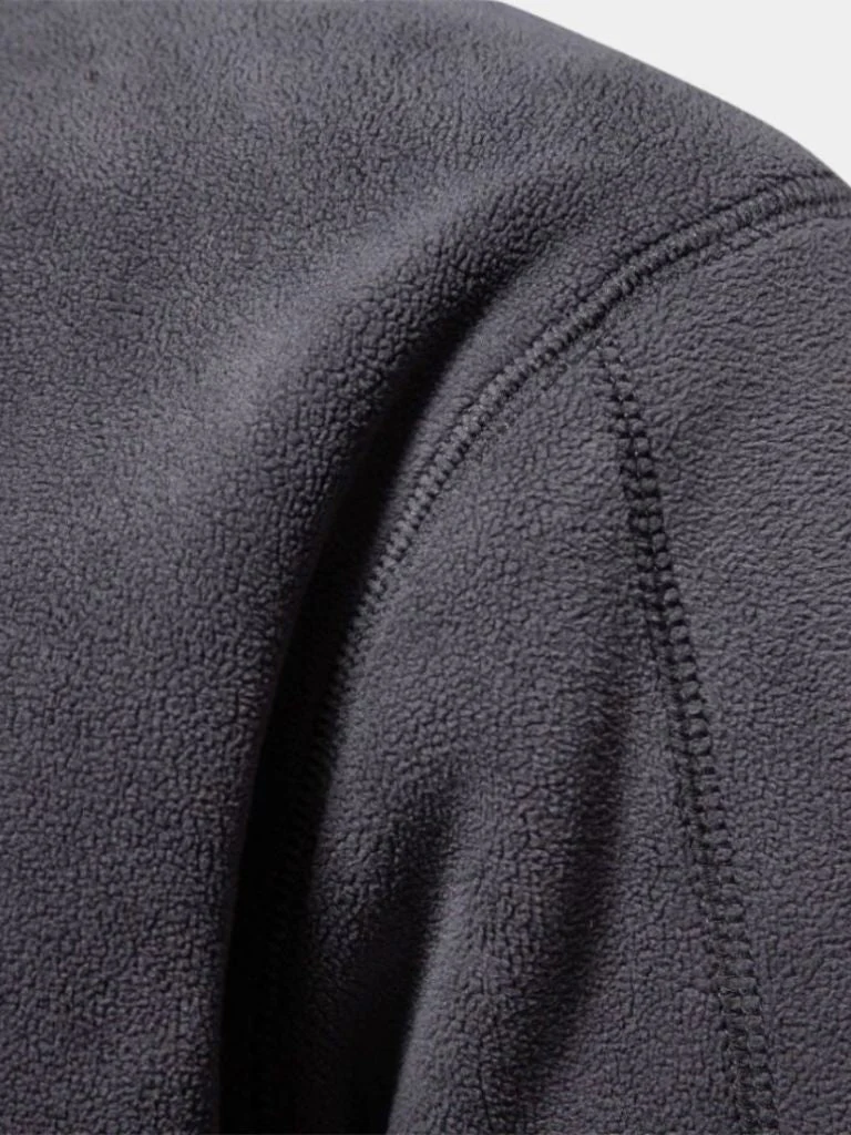 Men’s Knit Sweater – Alpine Quarter Zip Casual Everyday Knitwear - Image 3